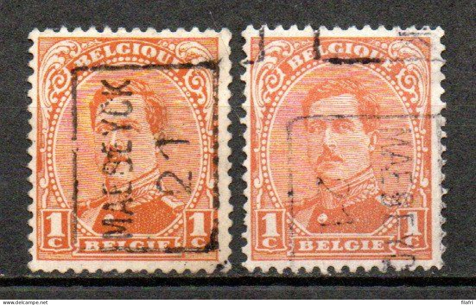 2646 Voorafstempeling Op Nr 135 - MAESEYCK 21 - Positie A & B - Roulettes 1920-29