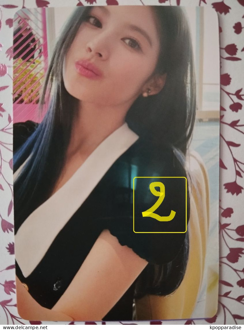 Photocard K POP Au Choix  TWICE Hare Hare Japan 10th Single Sana - Objets Dérivés