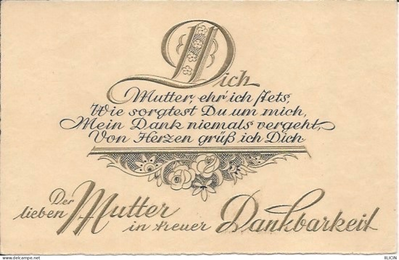 Postcard RA016487 - Greetings Card Der Lieben Mutter In Treuer Dankbarkeit - Mother's Day