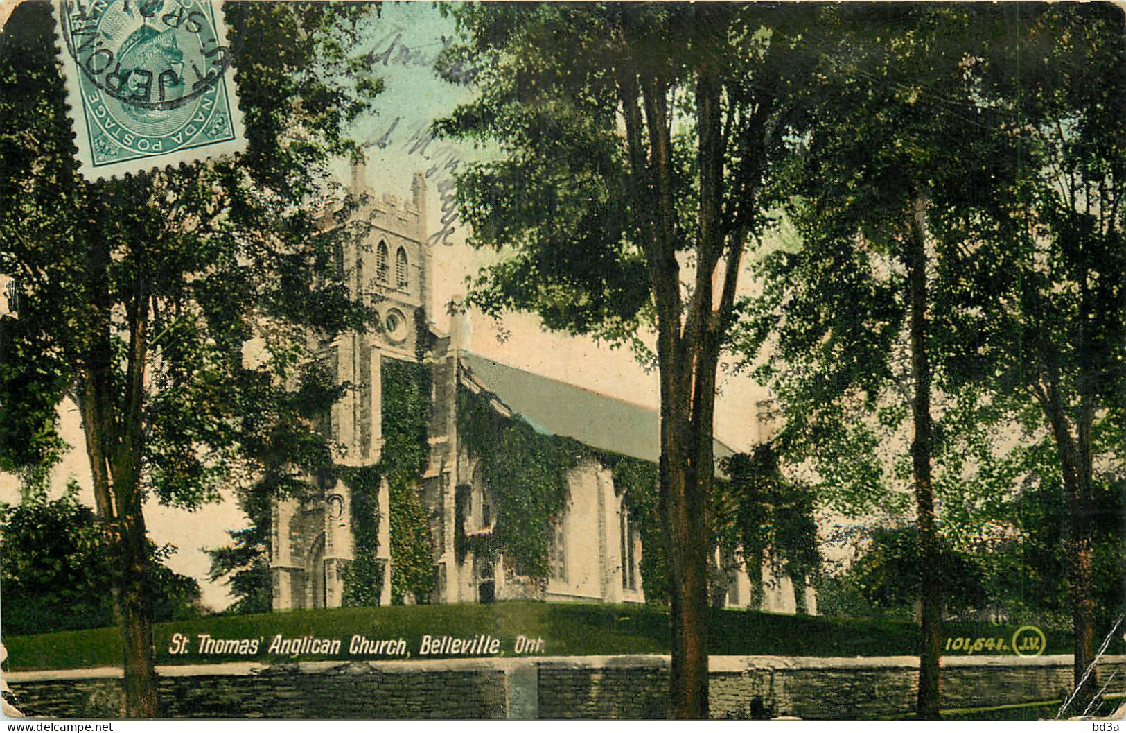 CANADA ST THOMAS ANGLICAN CHURCH BELLEVILLE  ONT - Andere & Zonder Classificatie