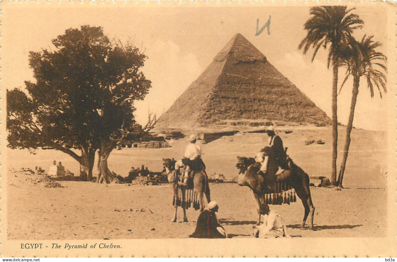 EGYPTE THE PYRAMID OF CHEFREN - Pyramids