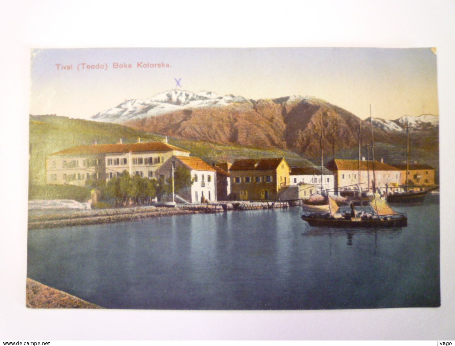 2024 - 1300  TIVAT  (TOEDO)  BOKA KOTORSKA   1920   XXX - Montenegro