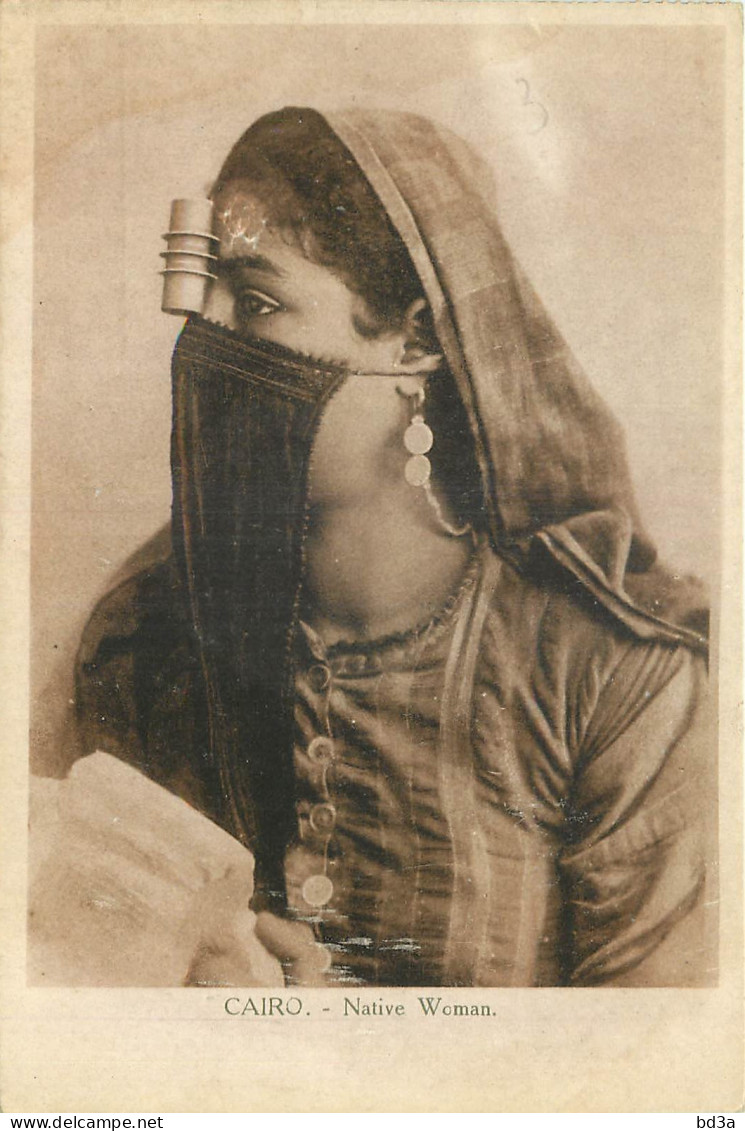 EGYPTE CAIRO NATIVE WOMAN - Personnes