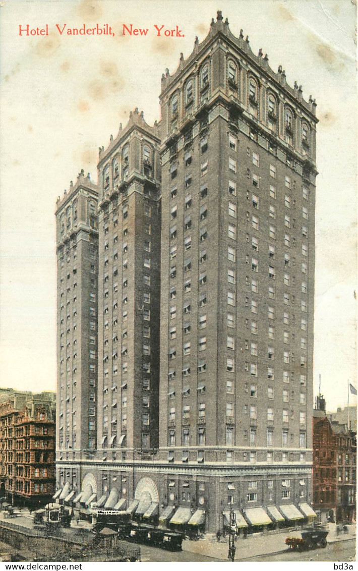 USA  HOTEL VANDERBILT NEW YORK - Altri & Non Classificati