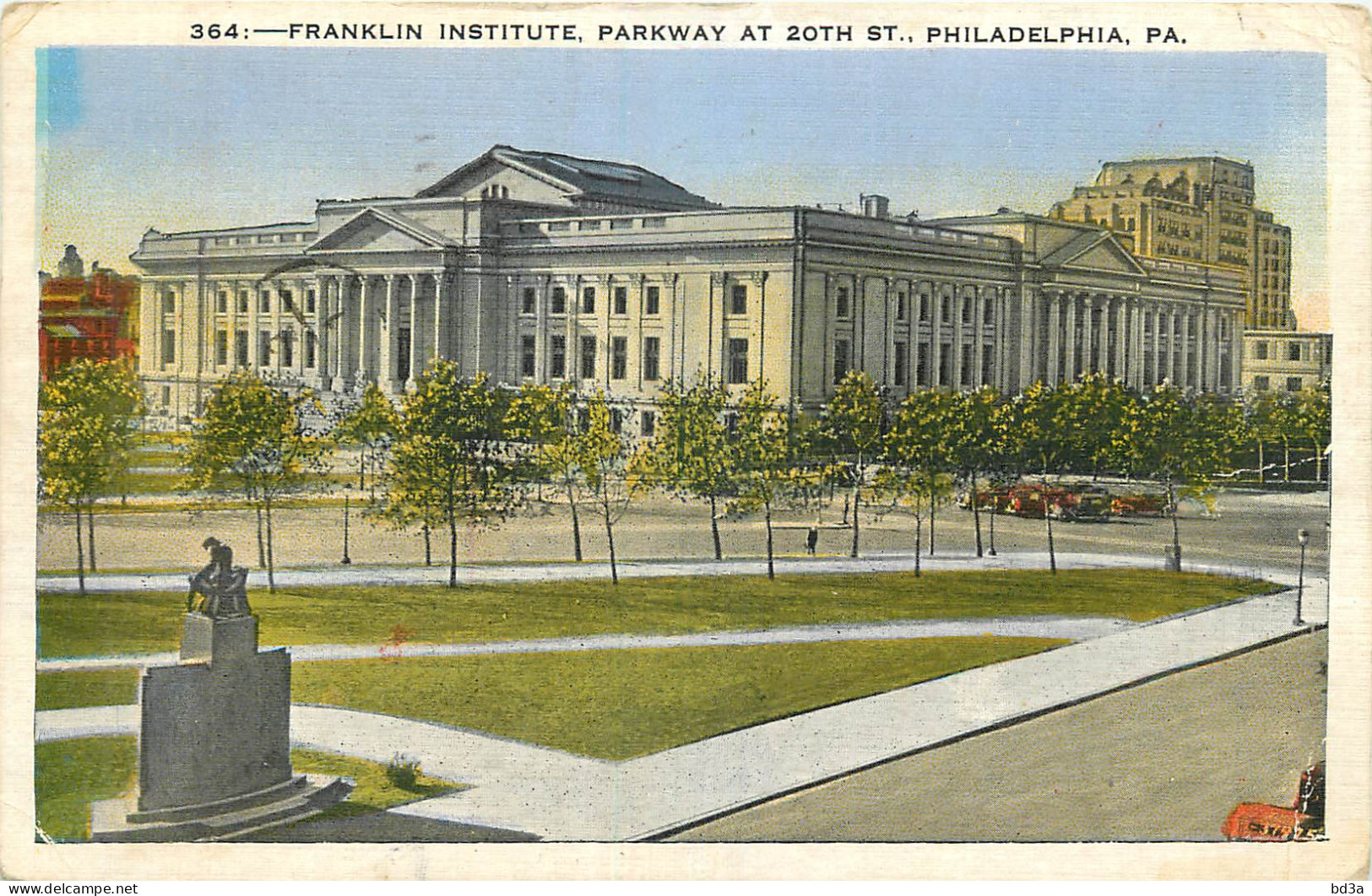 USA  FRANKLIN INSTITUTE PARKWAY AT 20TH ST .. PHILADELPHIA . PA CACHET BUENOS AIRES - Philadelphia