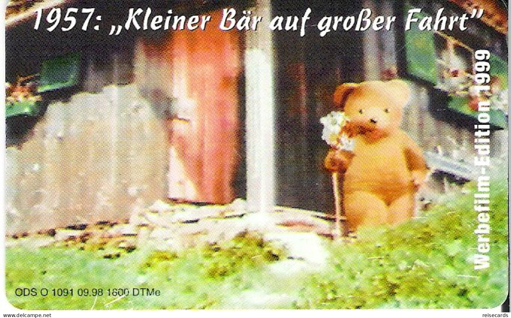 Germany: O 1091 09.98 Nestlé Bärenmarke, Werbefilm-Edition 1999 - O-Series: Kundenserie Vom Sammlerservice Ausgeschlossen