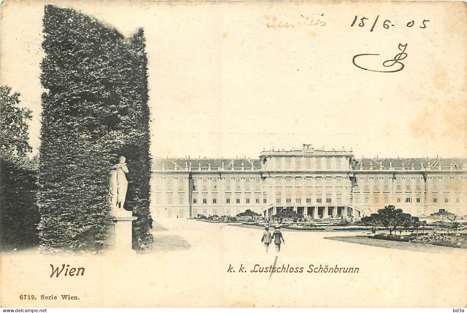 AUSTRIA  VIENNE   WIEN  K. K. LUSTSCHLOSS SCHÖNBRUNN - Château De Schönbrunn