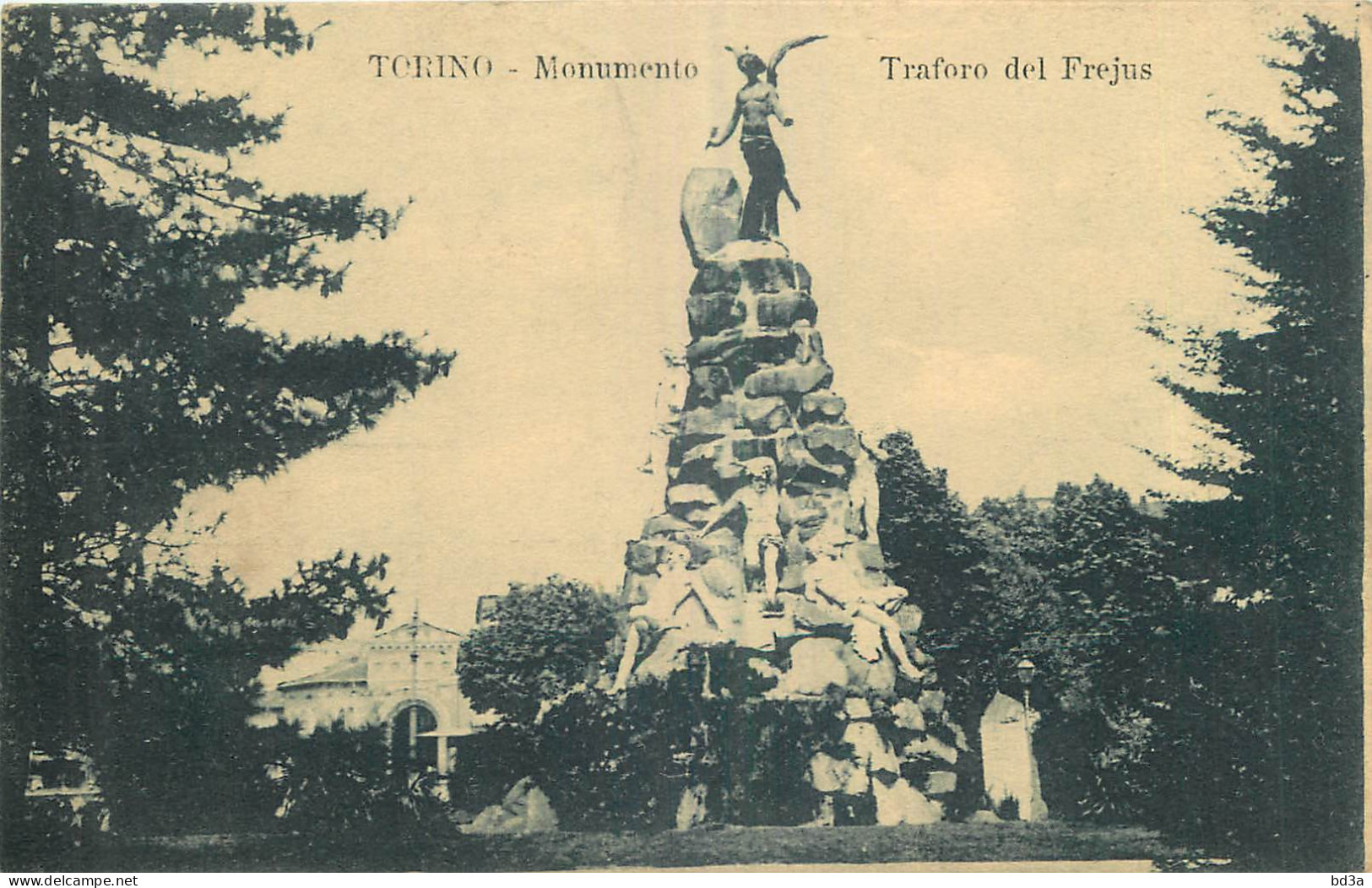 ITALIA  TORINO  MONUMENTO TRAFORO DEL FREJUS - Autres Monuments, édifices