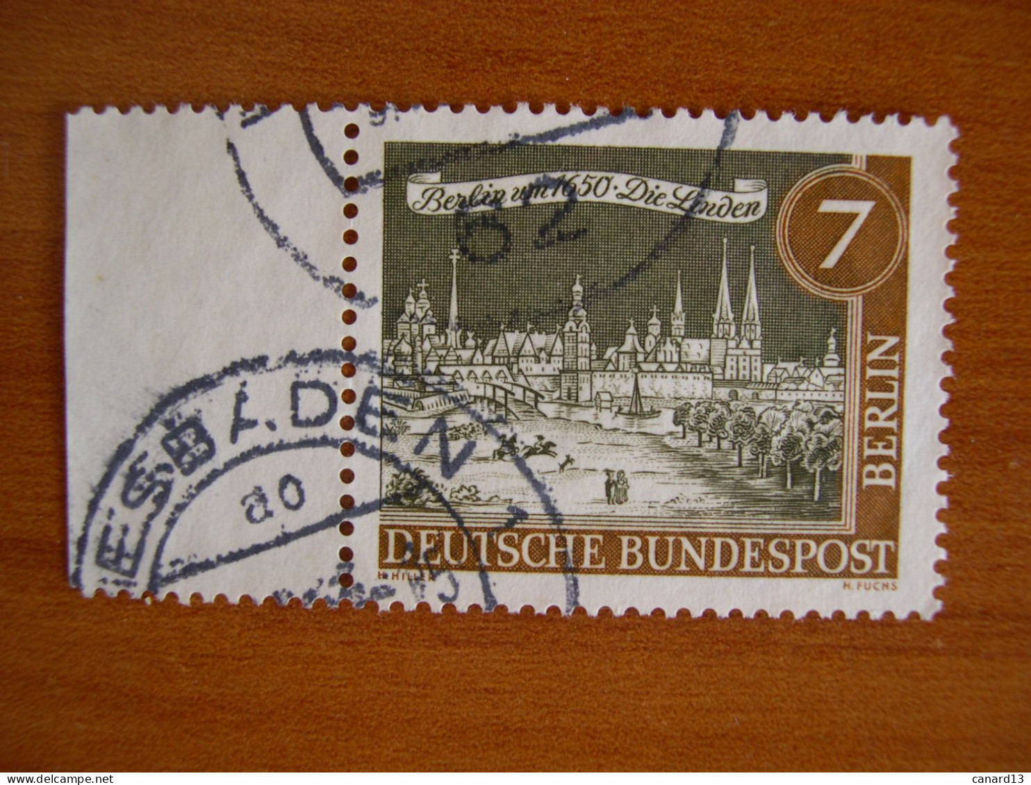 Allemagne Berlin Obl N° 196 - Oblitérés