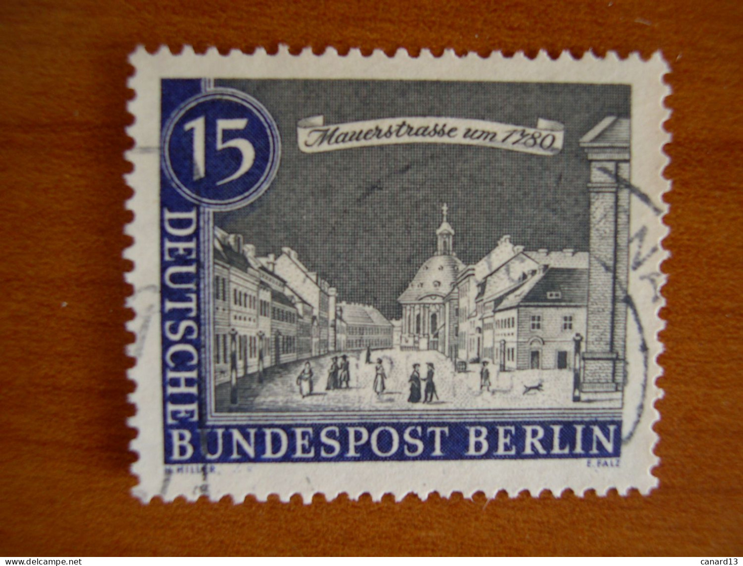 Allemagne Berlin Obl N° 198 - Usados