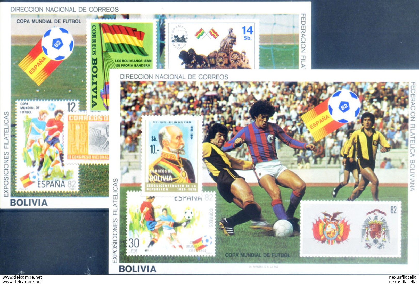 Sport. Calcio 1982. - Bolivie