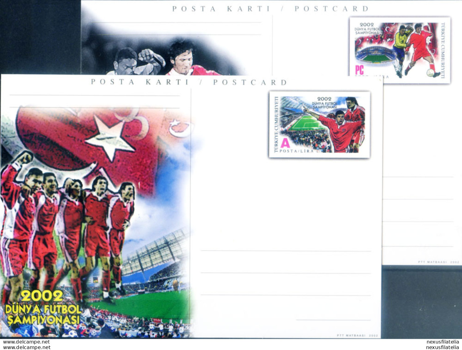 Sport. Calcio 2002. 2 Interi Postali. - Other & Unclassified