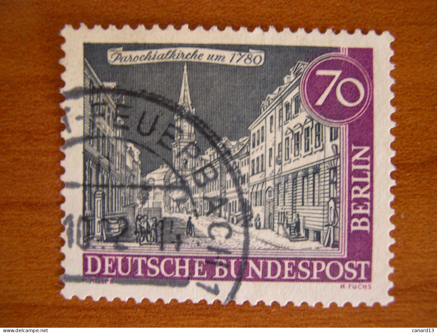 Allemagne Berlin Obl N° 204 - Usados