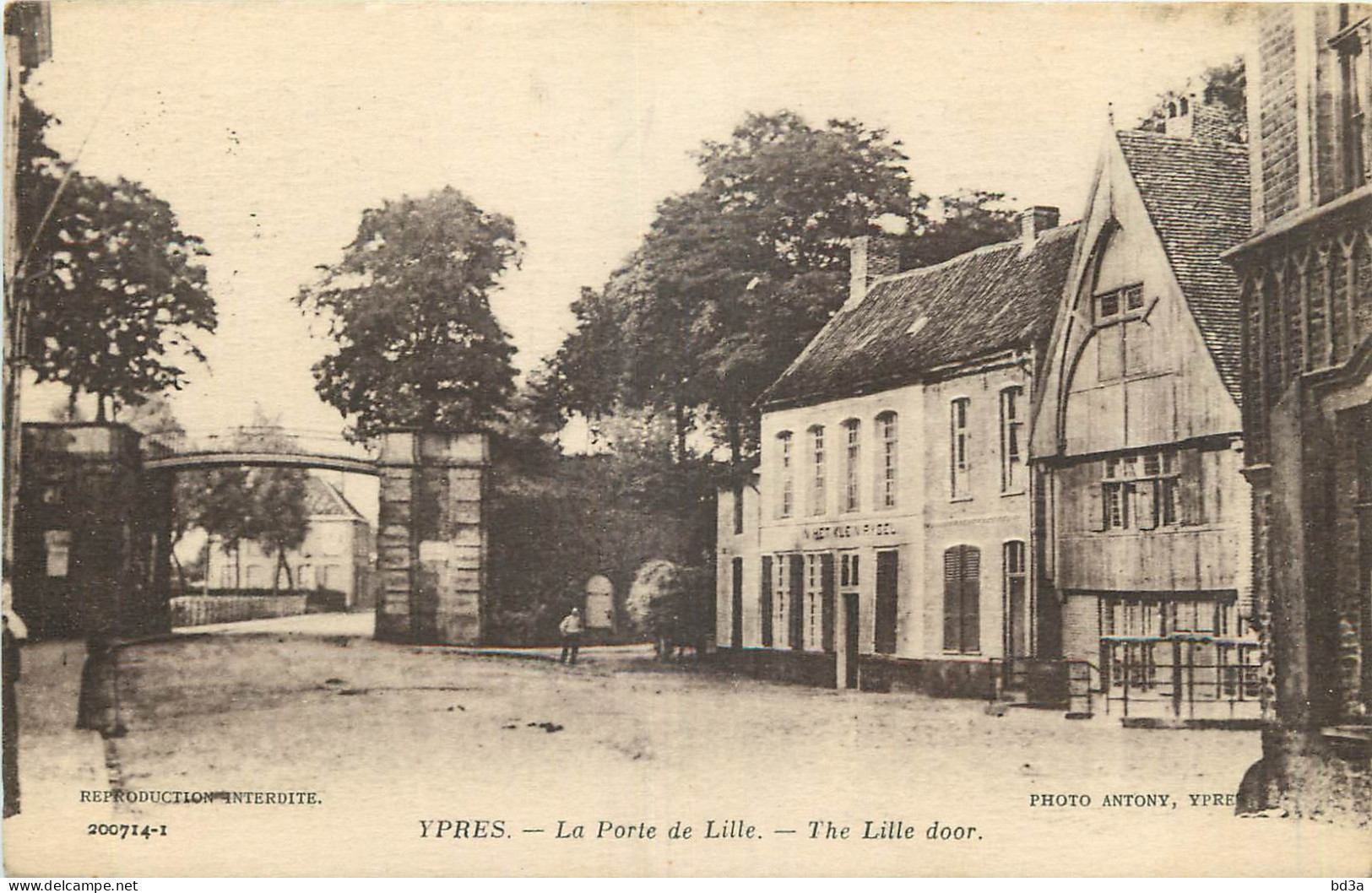 YPRES LA PORTE DE LILLE - Nieuwpoort