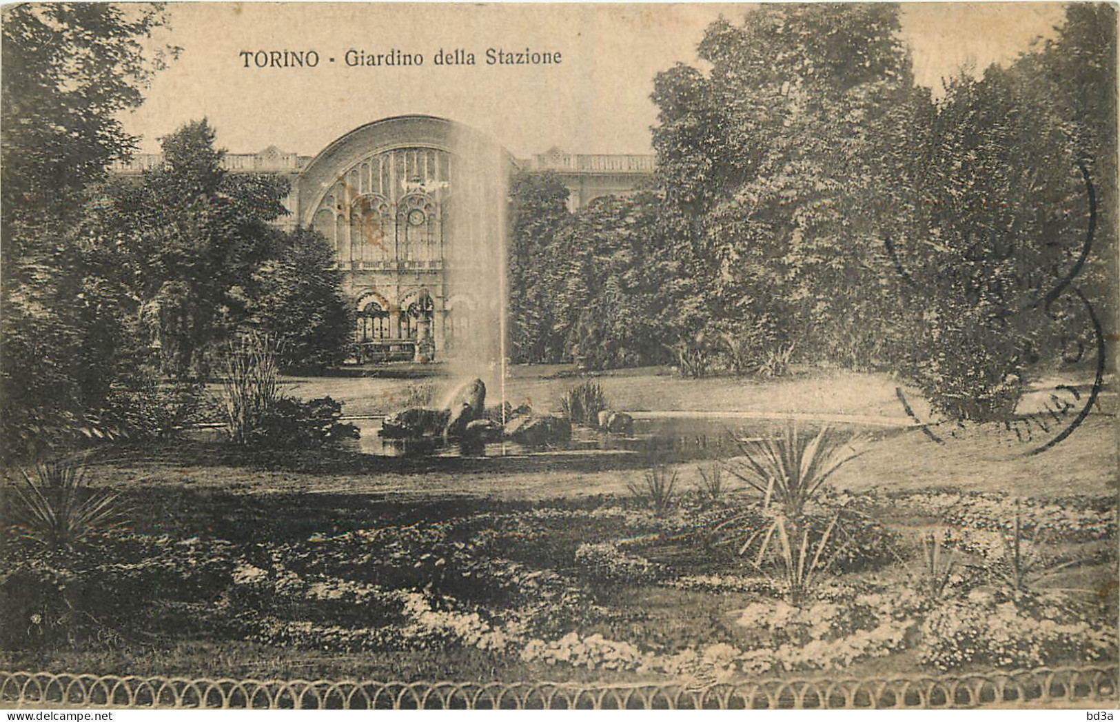 ITALIA TORINO GIARDINO DELLA STAZIONE - Piazze