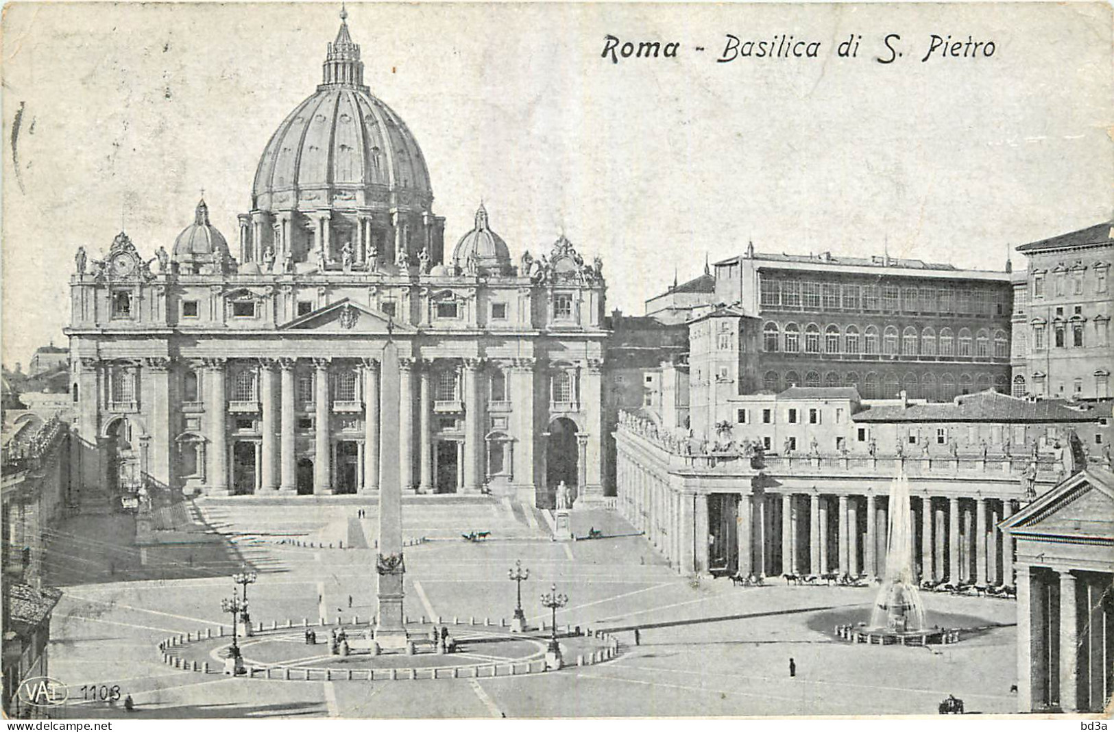 ITALIA  ROMA  BASILICA DI S. PIETRO - Vatican