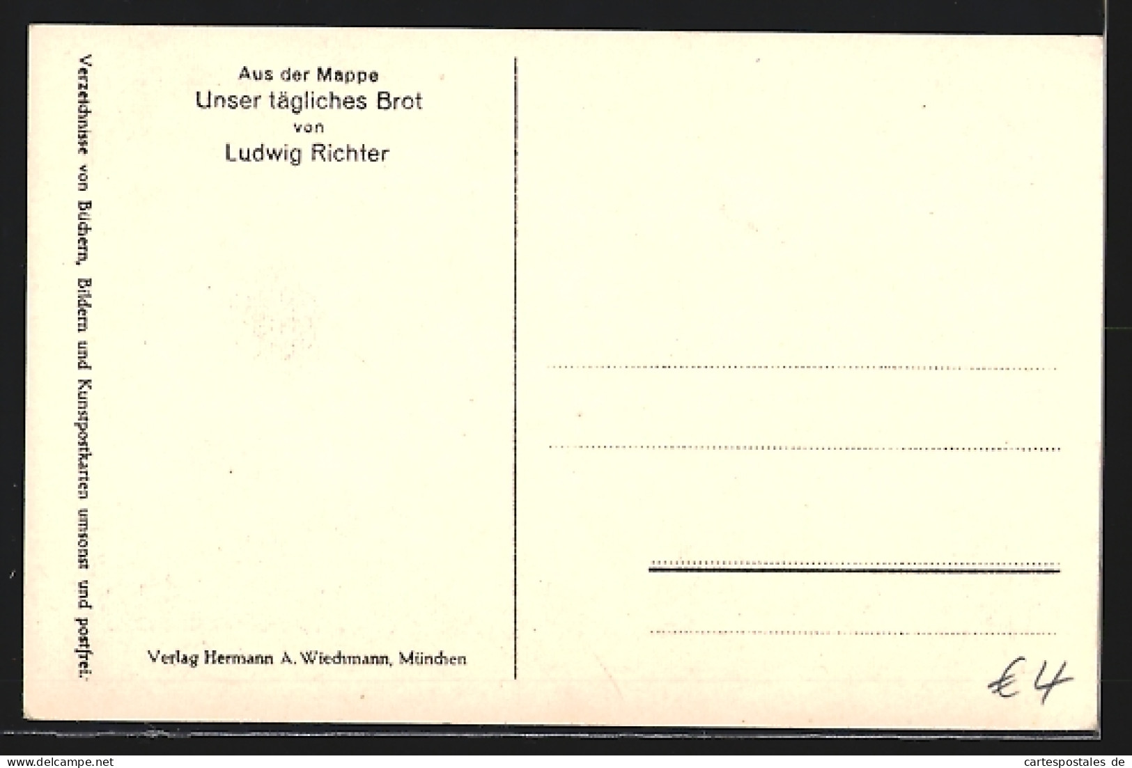 Künstler-AK Ludwig Richter: In Der Scheune  - Richter, Ludwig