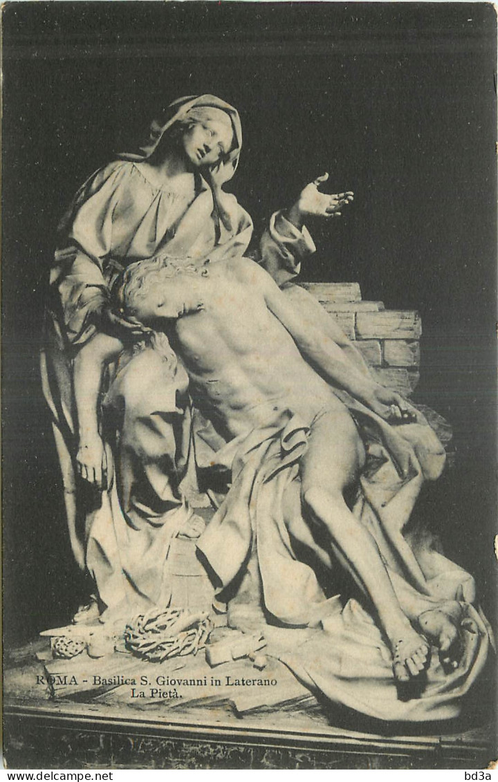 ITALIA  ROMA BASILICA S. GIOVANNI IN LATERNO LA PIETA - Iglesias