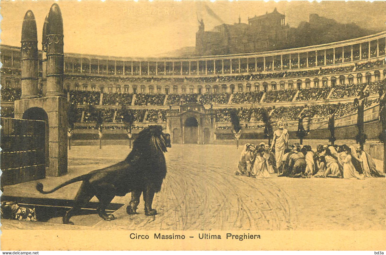 ITALIA  ROMA CIRCO MASSIMO ULTIMA PREGHIERA - Colisée