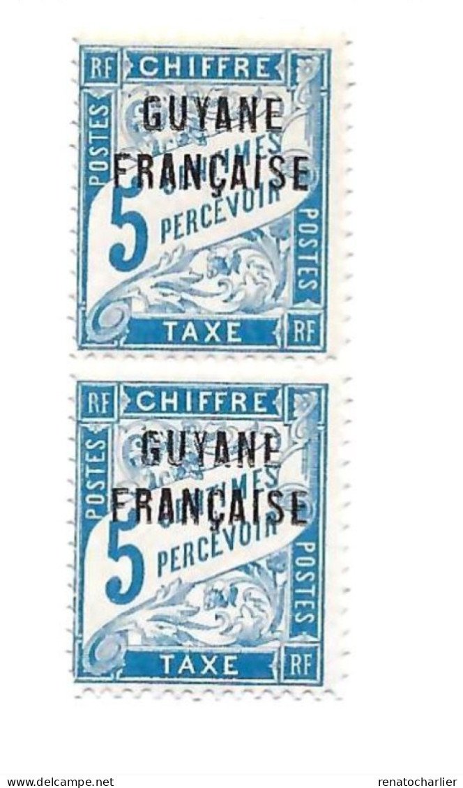 Taxe,MNH,Neuf Sans Charnière.Paire. - Neufs