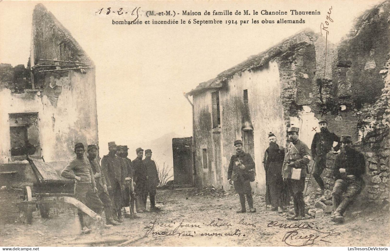 FRANCE - Maison De Famille De M. Le Chanoine Thouvenin - Animé - Carte Postale Ancienne - Otros & Sin Clasificación