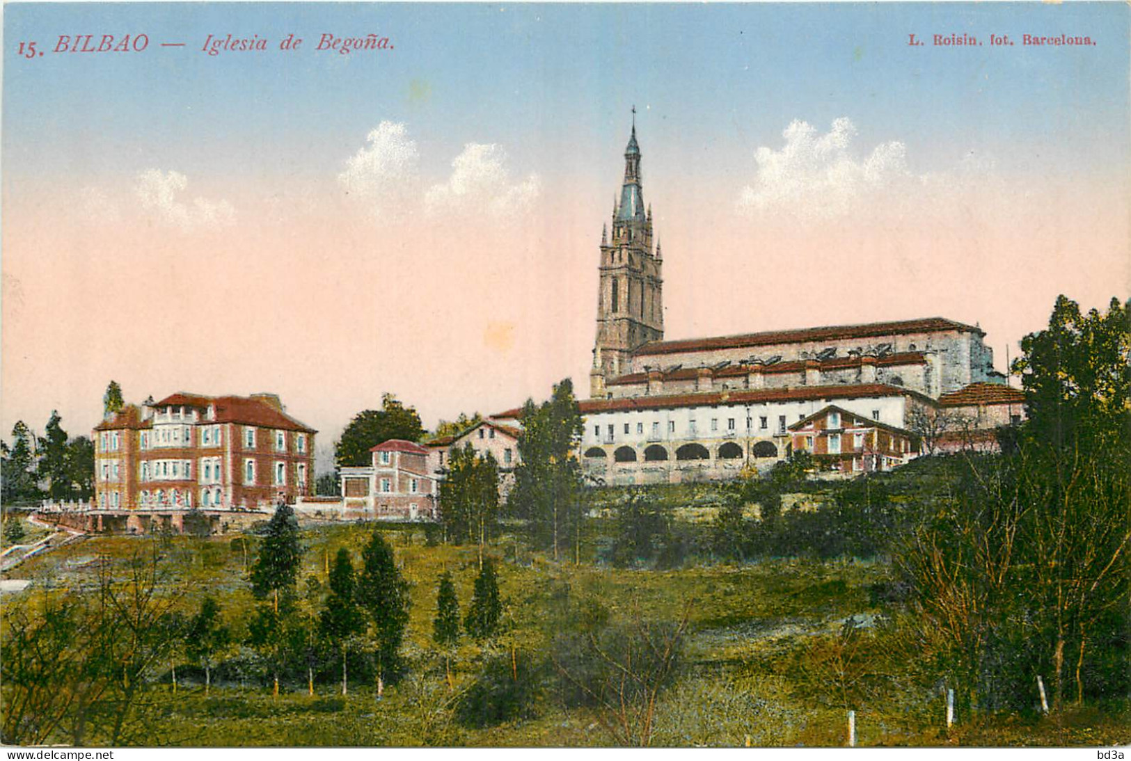 ESPANA BILBAO IGLESIA DE BEGONA - Vizcaya (Bilbao)