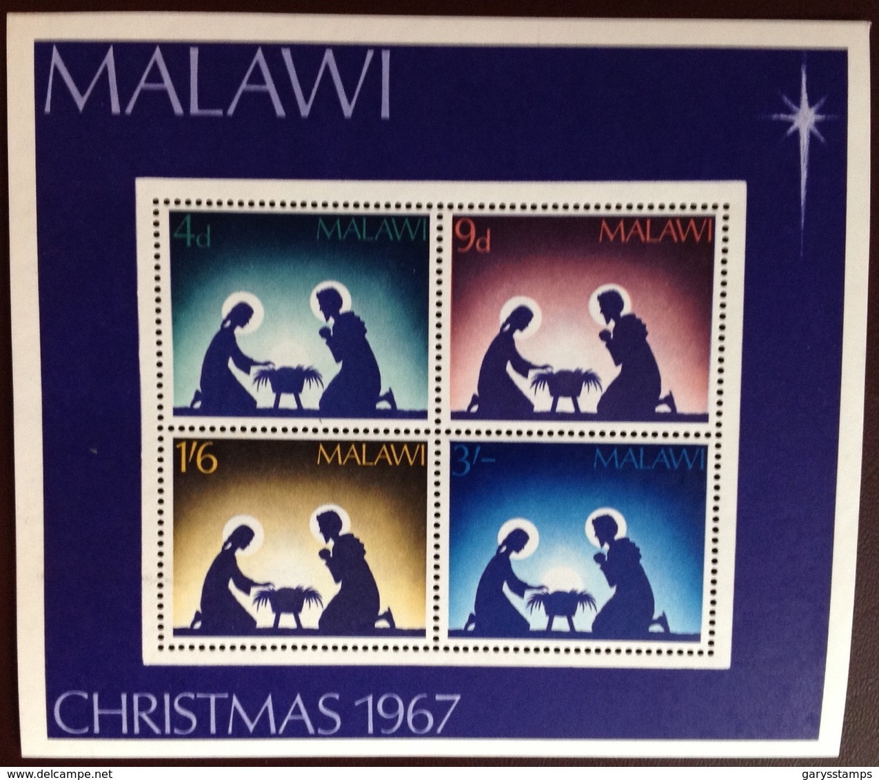 Malawi 1967 Christmas Minisheet MNH - Malawi (1964-...)