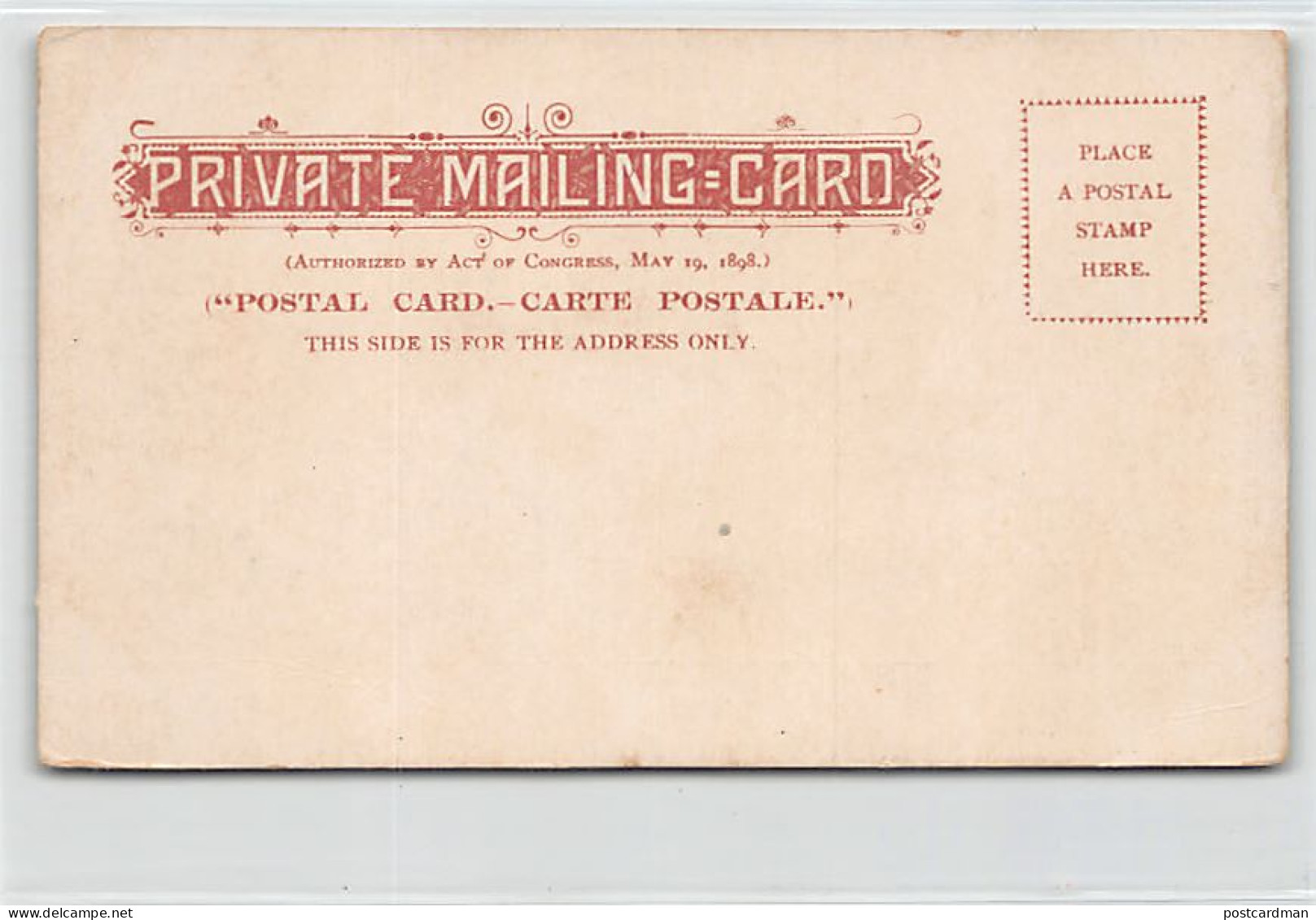 Usa - NEW YORK CITY - Lower New York - PRIVATE MAILING CARD - Publ. A. Loeffler 13 - Manhattan