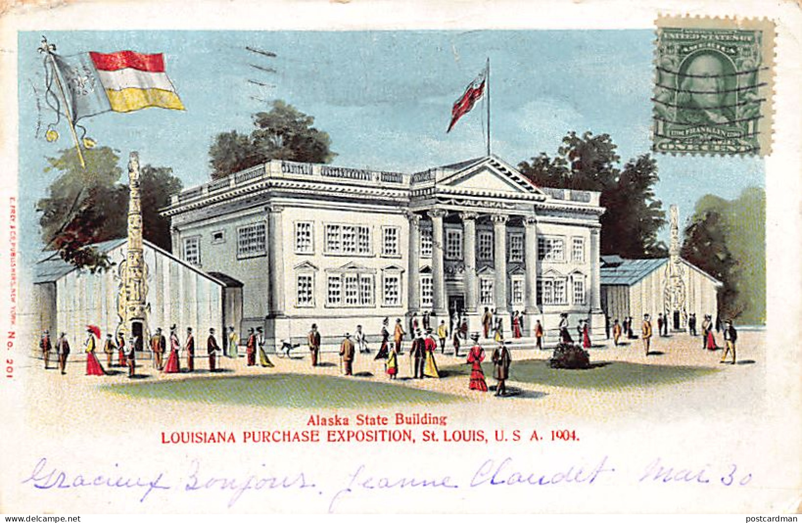 Usa - ST. LOUIS (MO) Louisiana Purchase Exposition 1904 - Alaska State Building - St Louis – Missouri