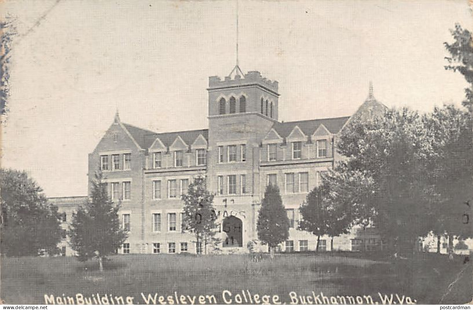 Usa - BUCKHANNON (WV) Main Building, Wesleyen College - Other & Unclassified