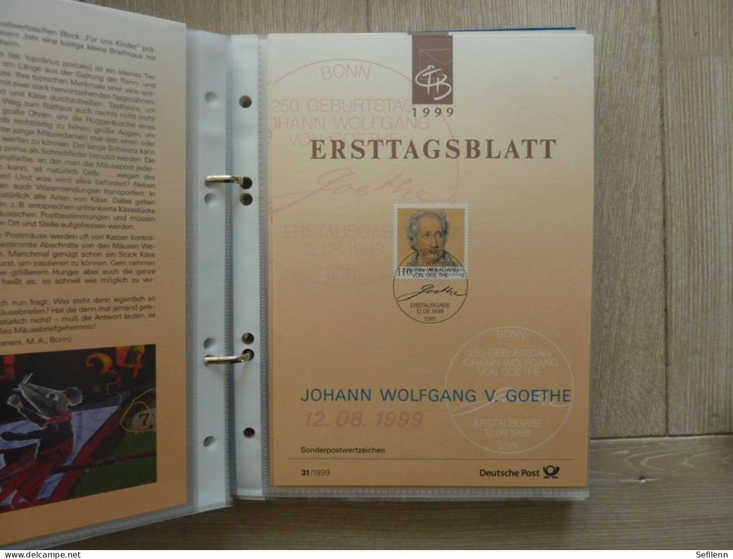 1990/2000 Deutschland Bundespost 530x Ersttagblatt (not complete) in 8 binders