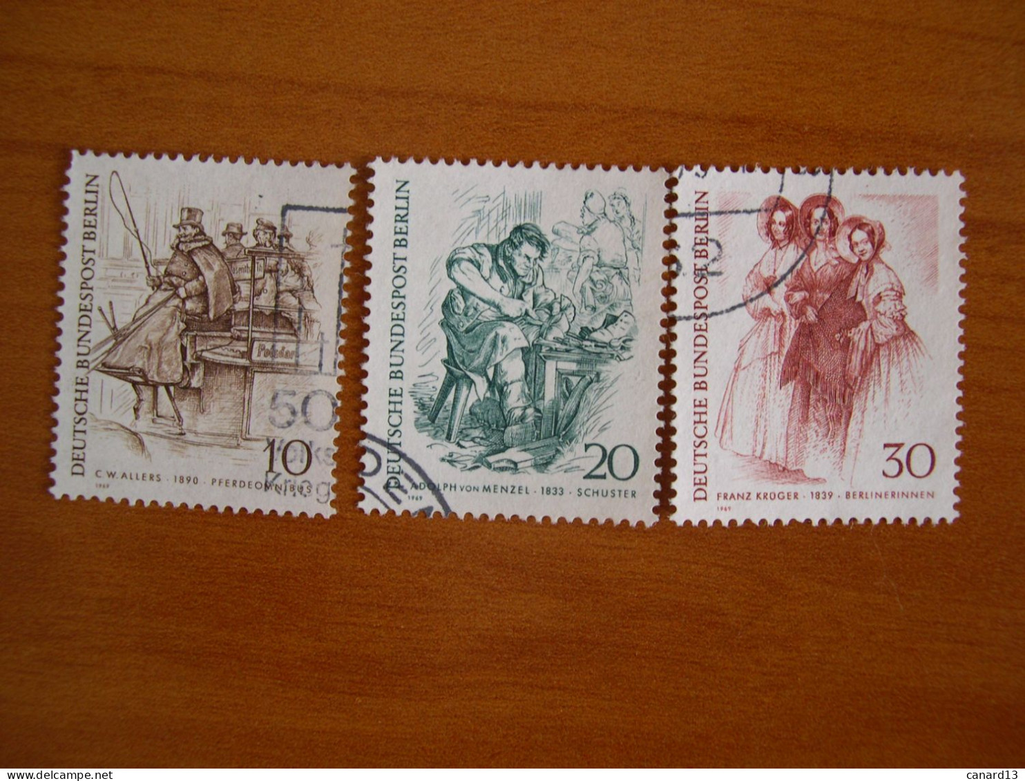 Allemagne Berlin Obl N° 324/26 - Used Stamps