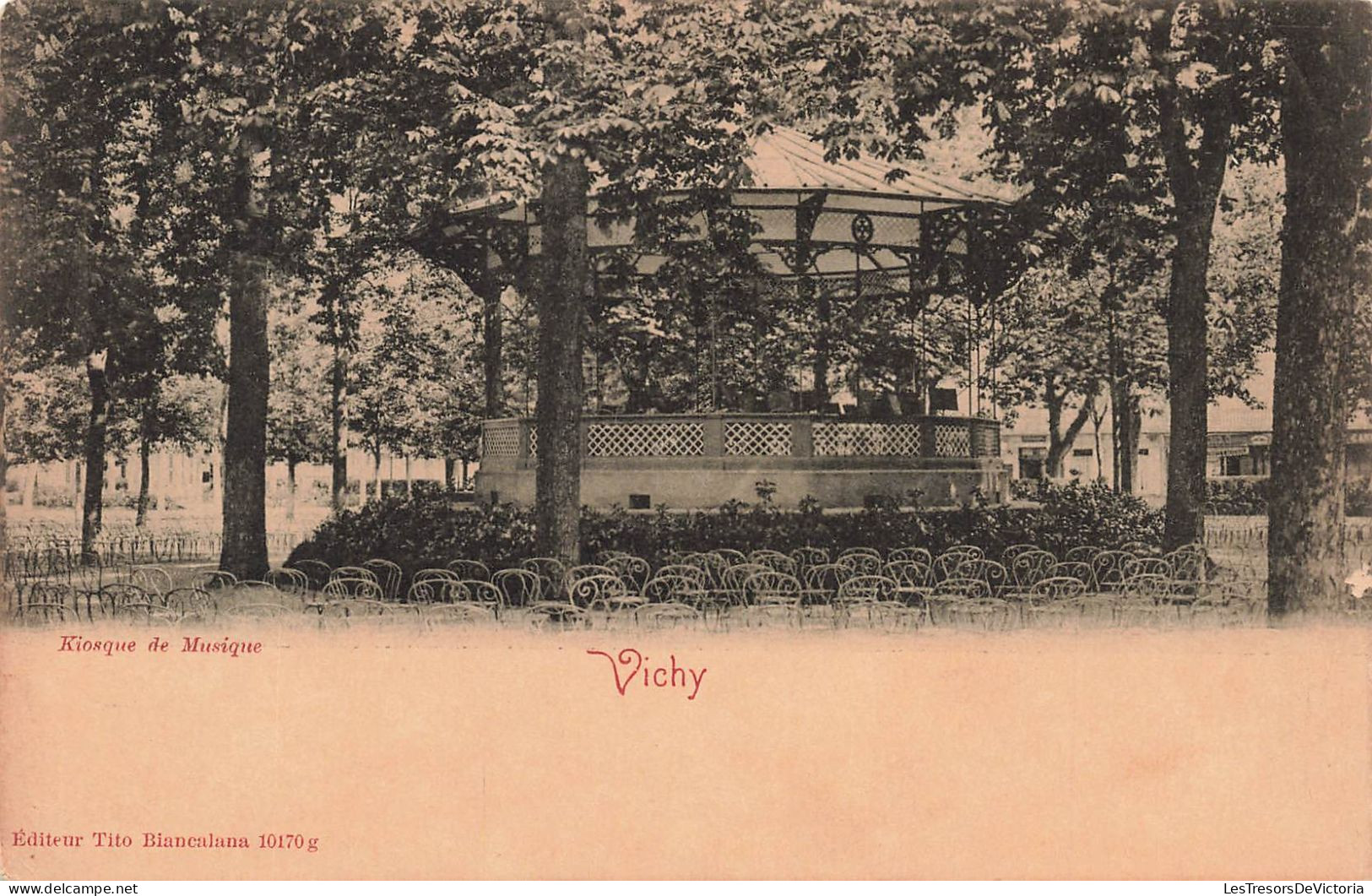 FRANCE - Vichy - Kiosque De Musique - Carte Postale Ancienne - Vichy