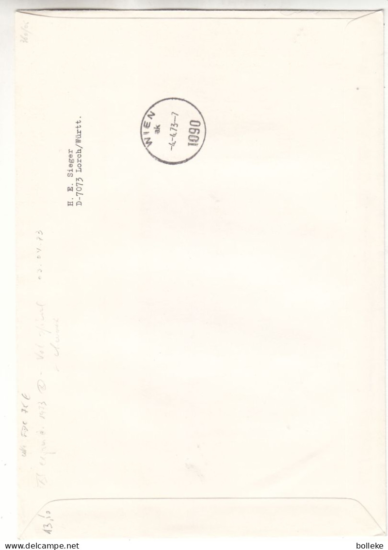 Bulgarie - Lettre Exprès FDC De 1973 - GF - Exp Vers Wien - Vom Spécial - Valeur 75,00 Euros - - Lettres & Documents