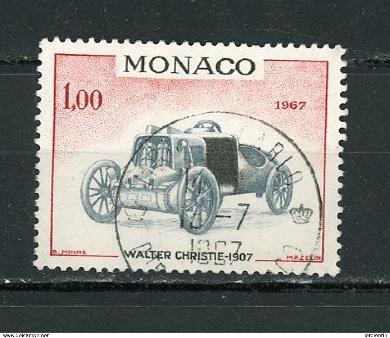 MONACO: - AUTOMOBILE - N° Yvert 720 Obli. - Used Stamps