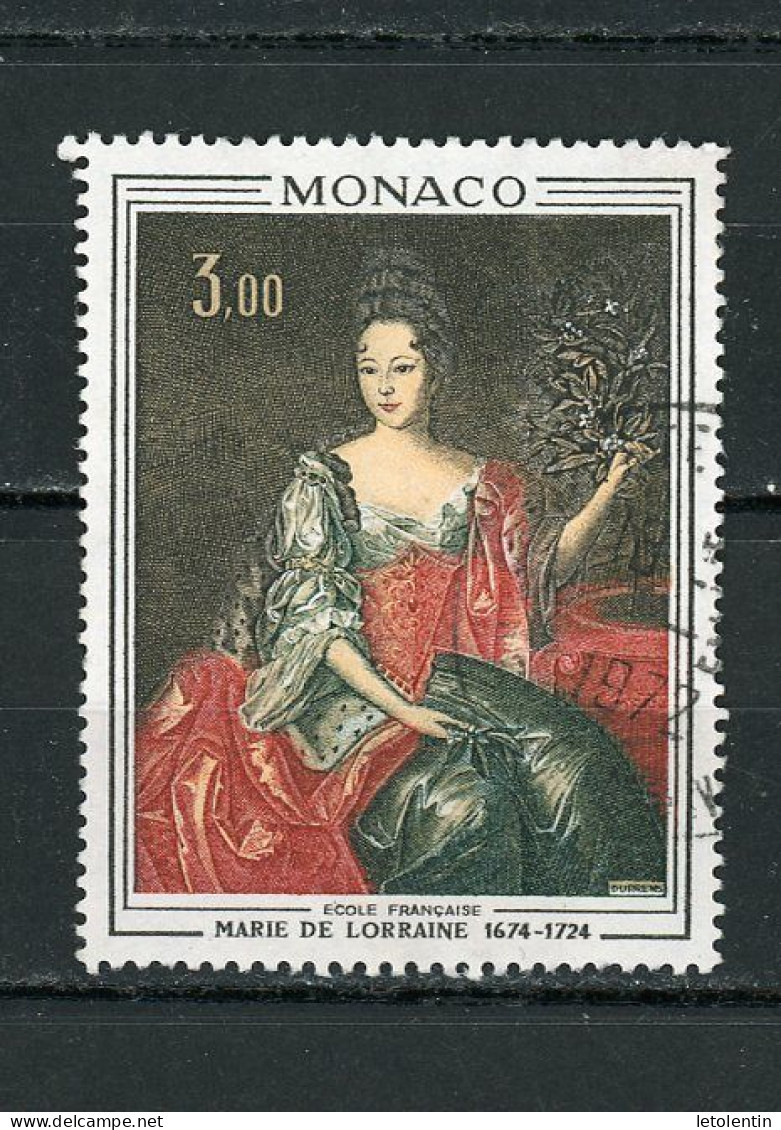 MONACO: - TABLEAU - N° Yvert 875 Obli. - Used Stamps