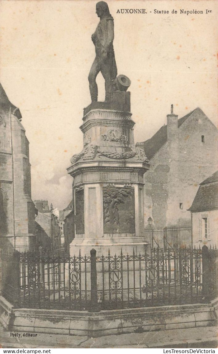 FRANCE - Auxonne - Vue Sur Une Statue De Napoléon Ier - Vue Générale - Carte Postale Ancienne - Auxonne