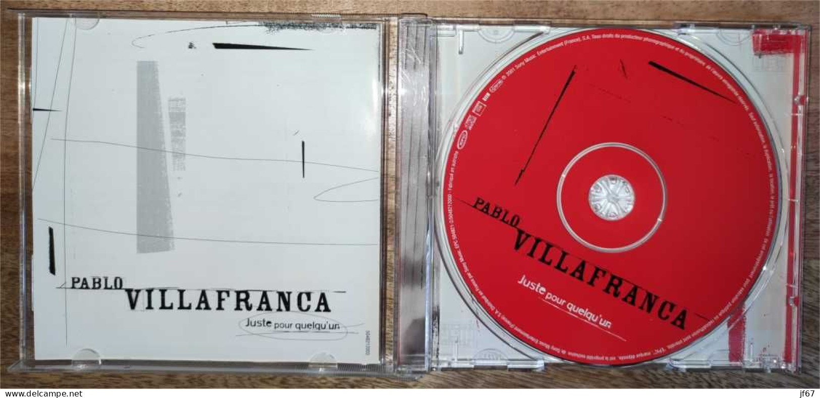 Pablo Villafranca - Juste Pour Quelqu'un (CD) - Other & Unclassified