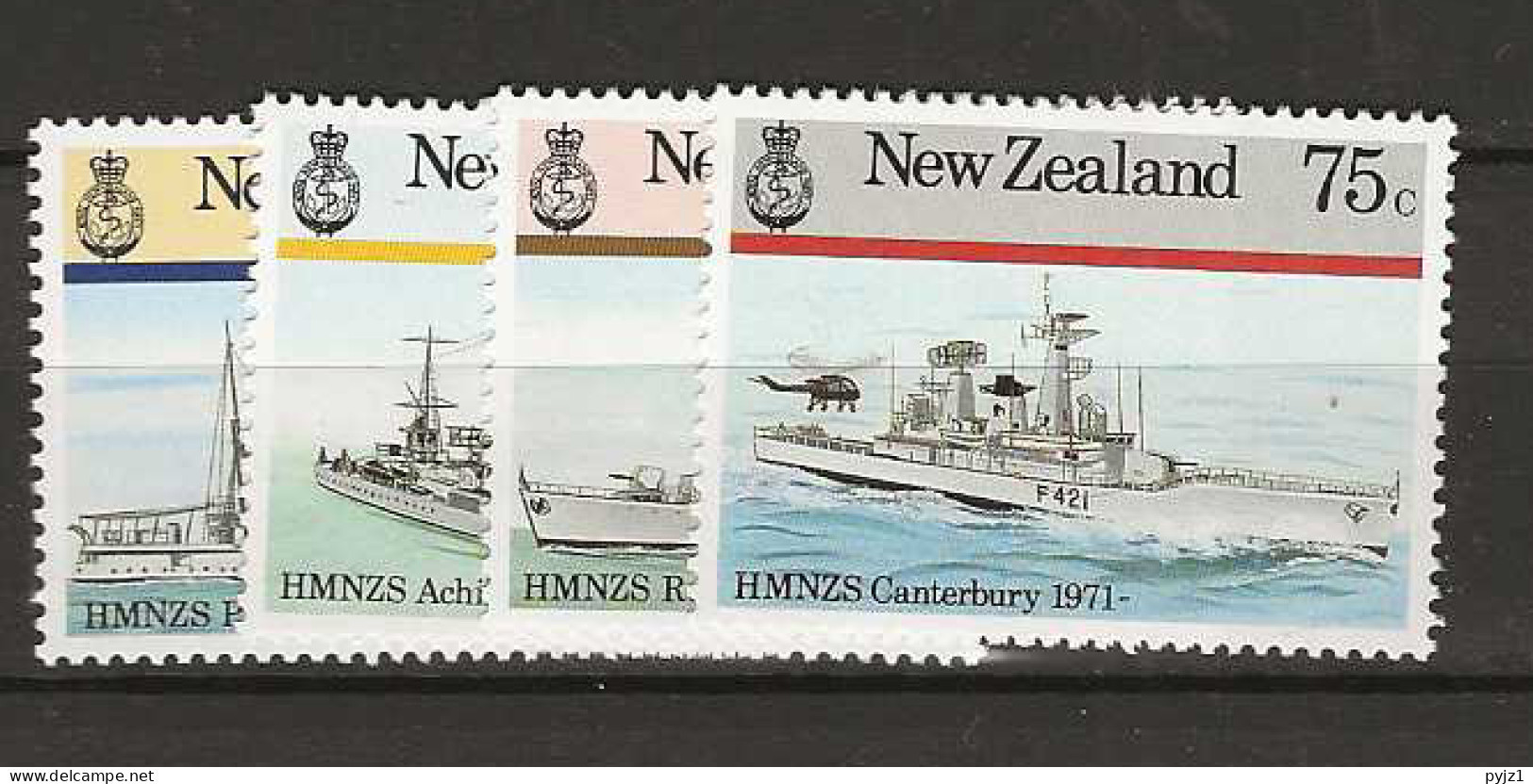1985 MNH New Zealand Mi 945-48 Postfris** - Unused Stamps