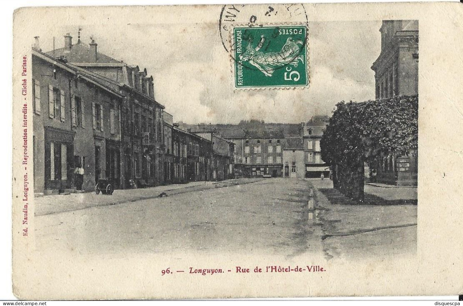 96.   Longuyon.    Rue De L'Hôtel-de-Ville.°   2017   ° - Longuyon