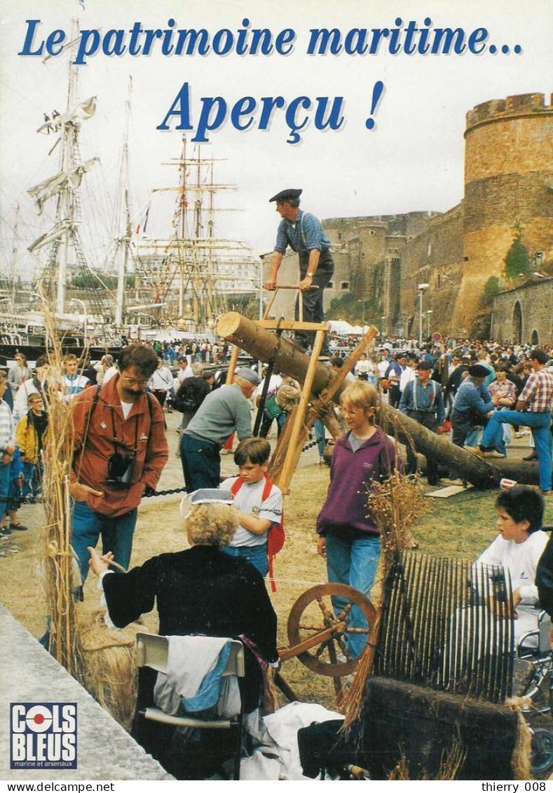 Magazine Supplément Au Numéro 2220 De COL BLEU  Juin 1993 - Le Patrimoine Maritime - Schiffe