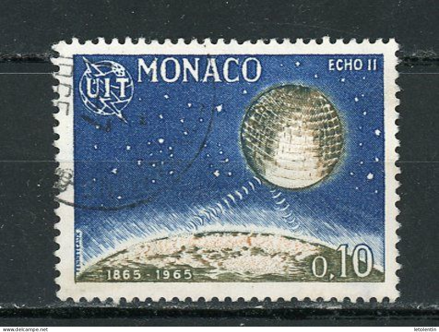 MONACO - TELECOM.   -   N° Yt 665 Obl - Used Stamps