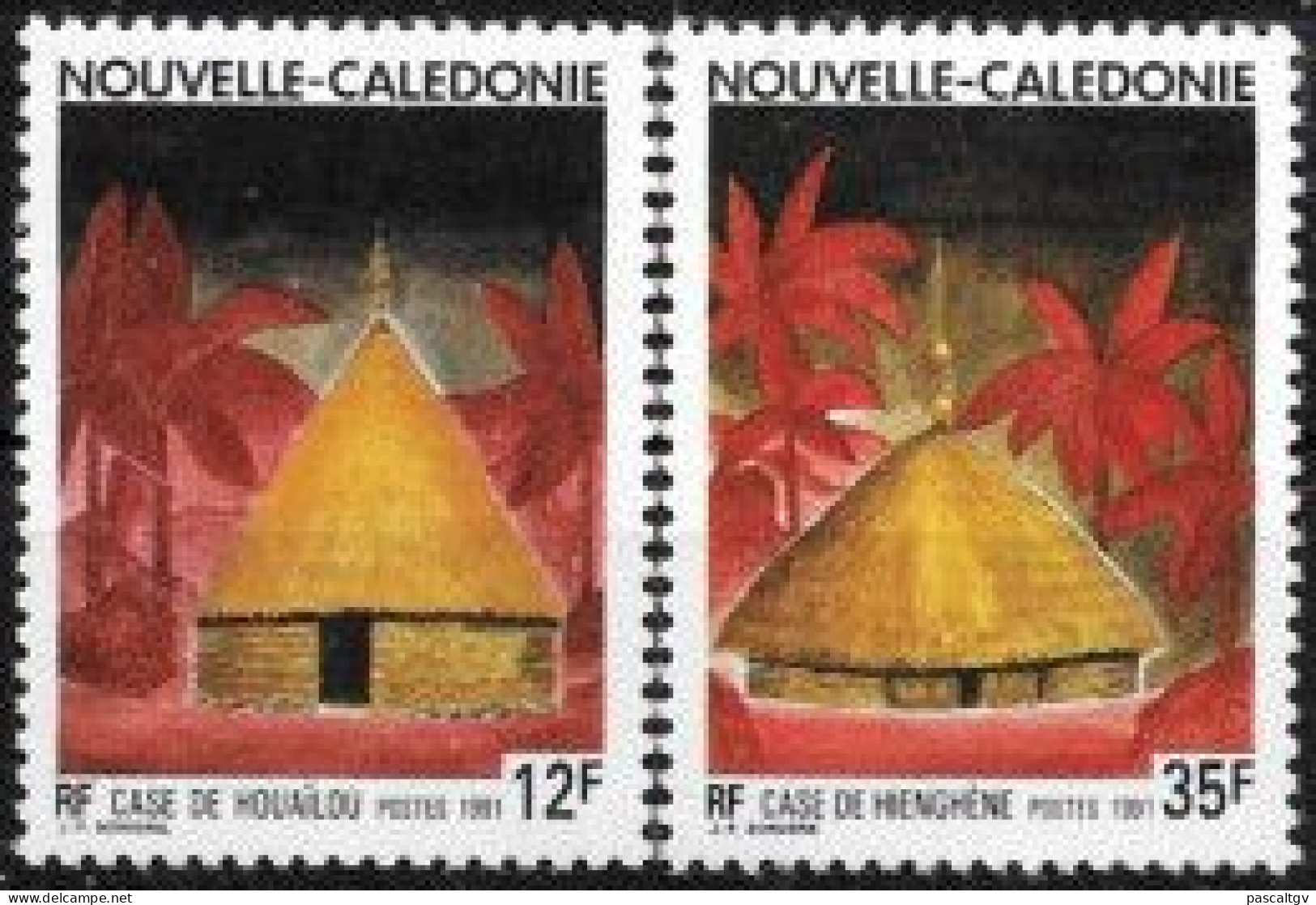 Nouvelle Calédonie - 1991 - Paire N°609/610 ** - Neufs