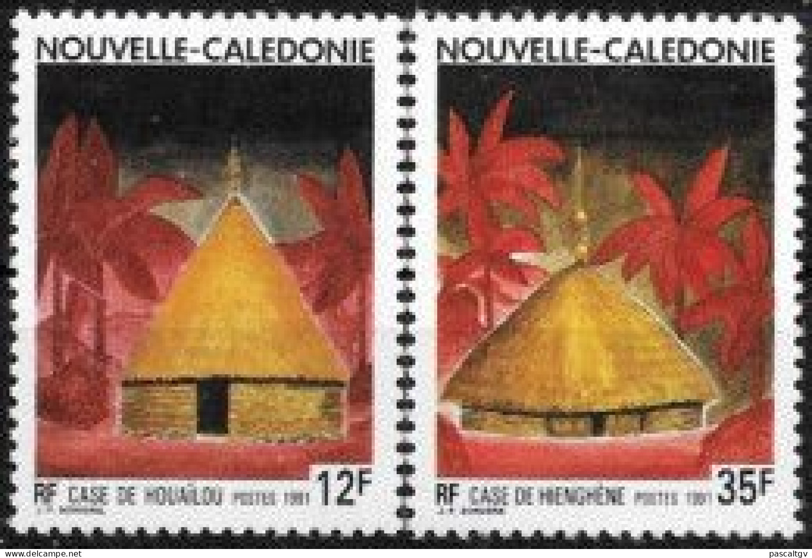 Nouvelle Calédonie - 1991 - Paire N°609/610 ** - Nuevos