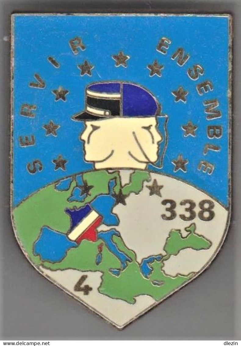 ESOG 338/ 4° Cie. 338 Stage D'Elève Sous-Officier Gendarme/ 4° Compagnie. Delsart. - Esercito