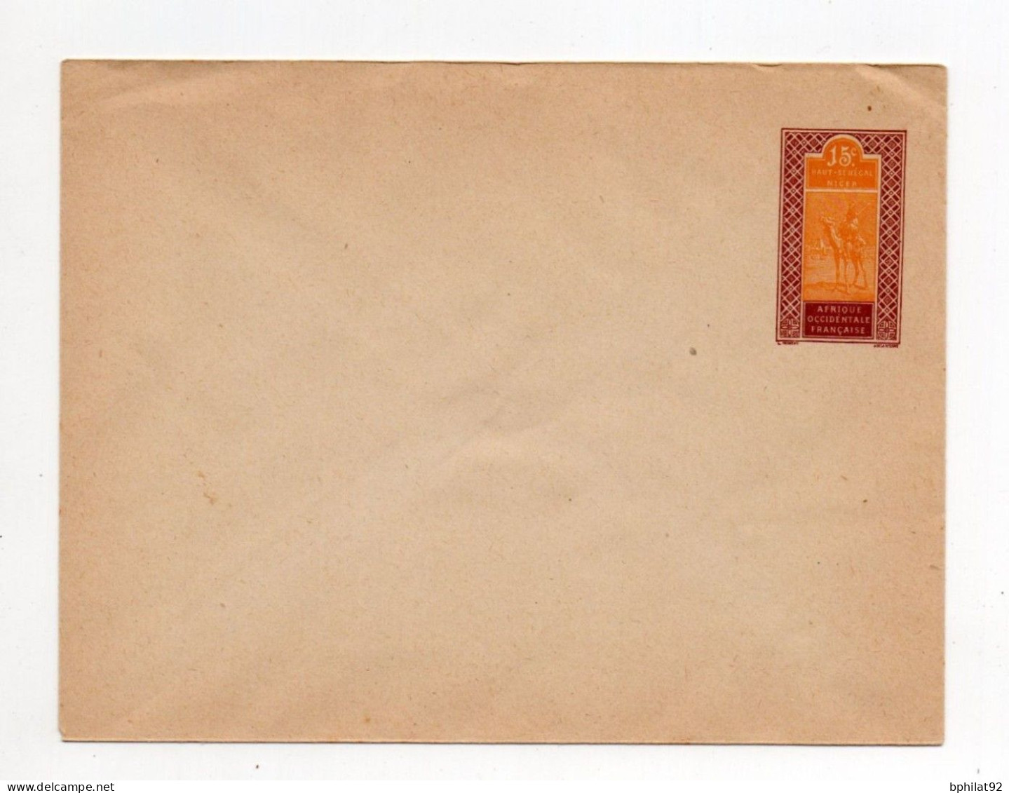 !!! HAUT SENEGAL ET NIGER ENTIER POSTAL EN6 NEUF - Covers & Documents