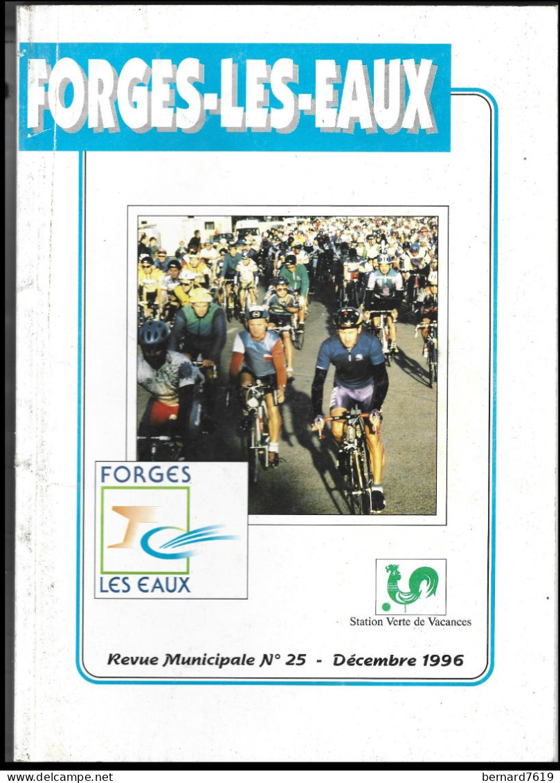 Livre -  76 -  Forges Les Eaux - Revue Municipal   N° 25 - Decembre 1996 - Normandie
