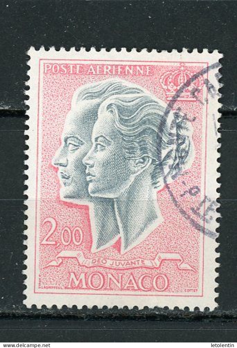 MONACO: - POSTE AERIENNE - N° Yvert 87 Obli. - Airmail