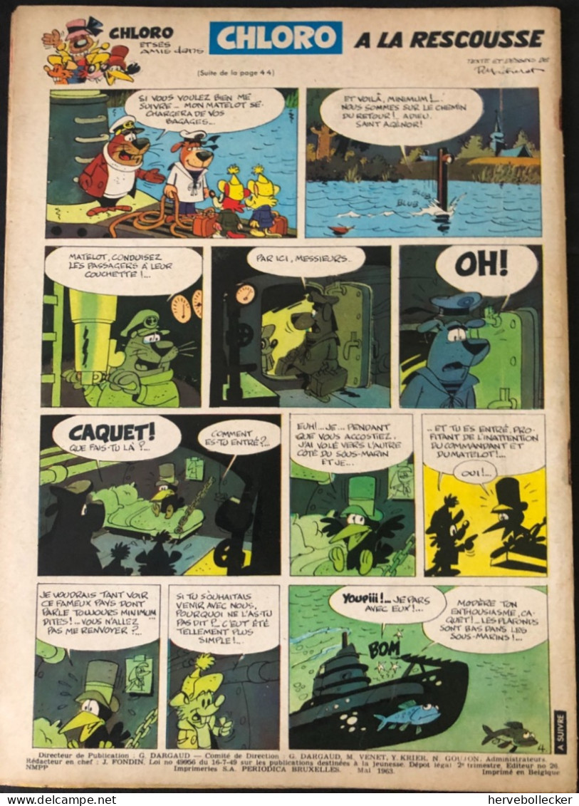 TINTIN Le Journal Des Jeunes N° 762 - 1963 - Tintin