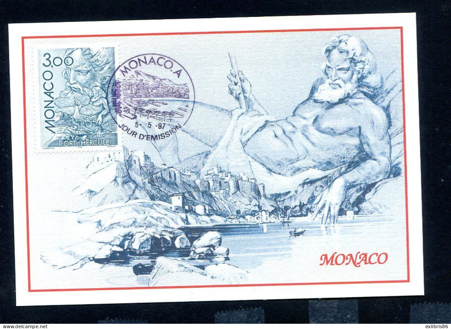 030424  TIMBRES MONACO CARTE MAXIMUM - Maximumkarten (MC)